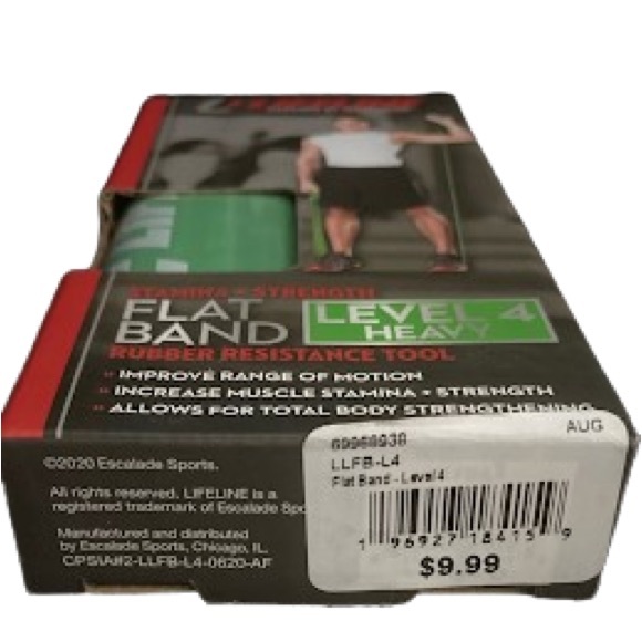 Flat Resistance Band Level 4 Heavy Lifeline - Picture 6 of 11